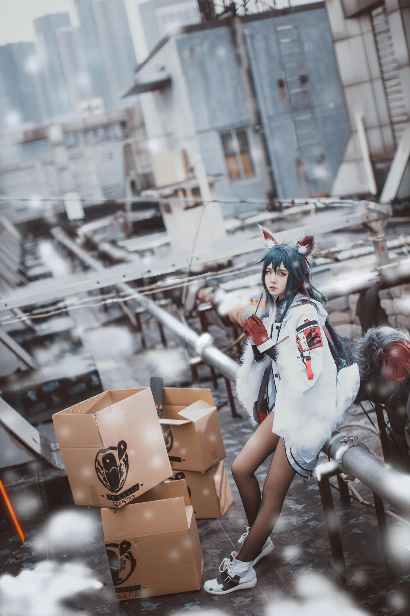 渊秧 – NO.16 明日方舟-德克萨斯-寒冬信使 [8P]插图5